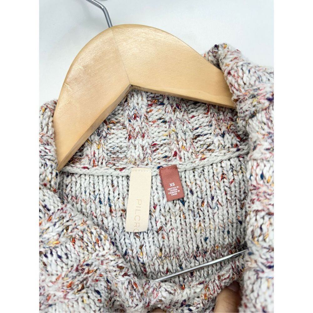 Anthropologie Pilcro Sweater Size XS Womens Cowl Neck Long Sleeve Multicolor - Picture 6 of 11